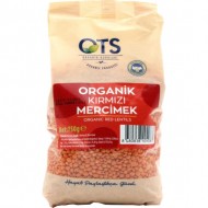 Ots organik kırmızı mercimek 750gr